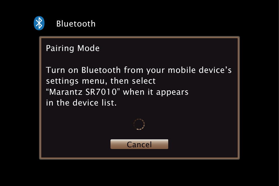 GUI Bluetooth 7010